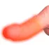 King Cock Plus 6,5 - dildo su vibruojančia funkcija ir sėklidėmis - kūno spalvos