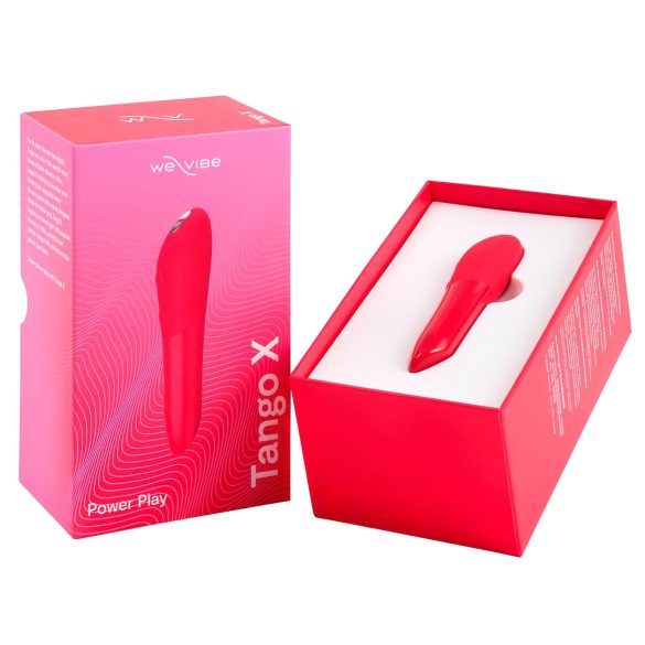 We-Vibe Tango X - vibratorius kulka - įkraunamas, atsparus vandeniui - koralų