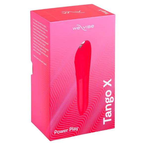 We-Vibe Tango X - vibratorius kulka - įkraunamas, atsparus vandeniui - koralų