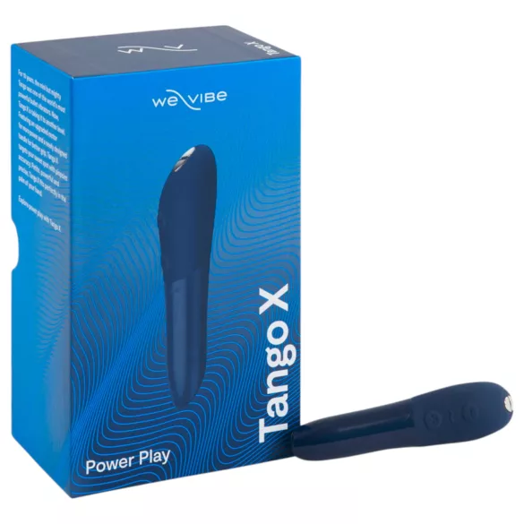 We-Vibe Tango X - vandeniui atsparus vibratorius - mėlynas