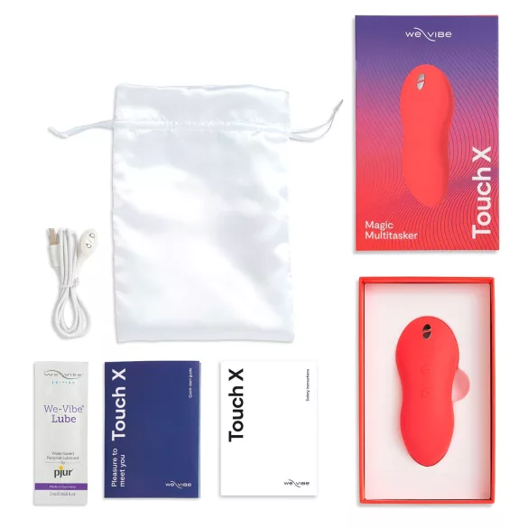 We-Vibe Touch X - klitorio vibratorius - įkraunamas, vandeniui atsparus