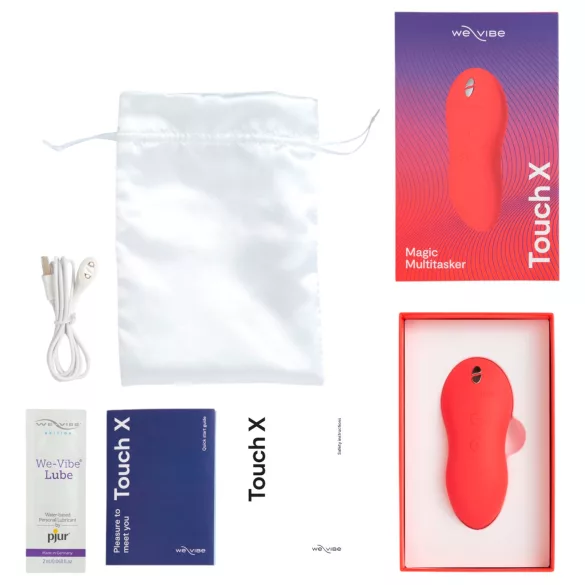 We-Vibe Touch X - klitorio vibratorius - įkraunamas, vandeniui atsparus