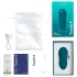 We-Vibe Touch X - klitorio vibratorius - įkraunamas, atsparus vandeniui - žalias