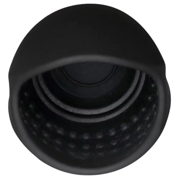 Rebel - penio galvutės vibratorius su dilatoriumi - juodas