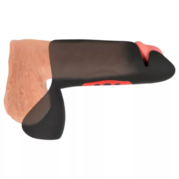 Rebel - varpos galvutės vibratorius su 3 varikliais - juodas