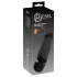 Rebel - varpos galvutės vibratorius su 3 varikliais - juodas