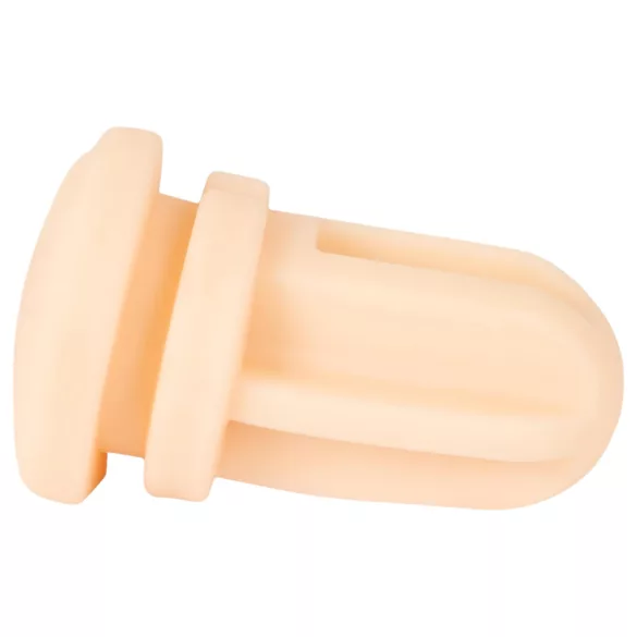 WYNE 01 - masturbatorius vyrams - vibruojantis, siurbimo, šildomas - juodas