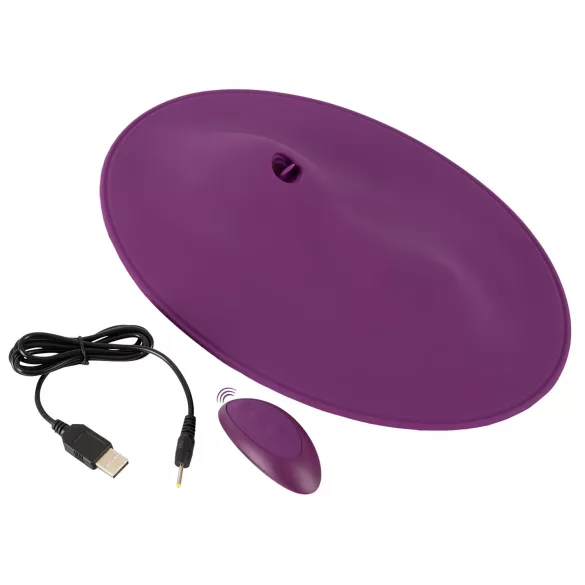 VibePad 2 - vibruojantis pagalvėlės tipo vibratorius - violetinis