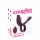 Couples Choice - vibruojantis žiedas poroms - įkraunamas - violetinis