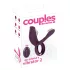 Couples Choice - vibruojantis žiedas poroms - įkraunamas - violetinis
