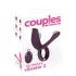 Couples Choice - vibruojantis žiedas poroms - įkraunamas - violetinis