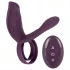Couples Choice - vibruojantis žiedas poroms - įkraunamas - violetinis