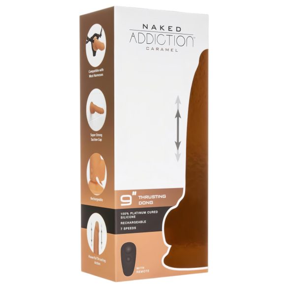Naked Addiction Stumiantis vibratorius (23cm)