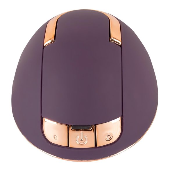 Belou - klitorio masažuoklis vibratoriumas su sukimu - silikonas - violetinis