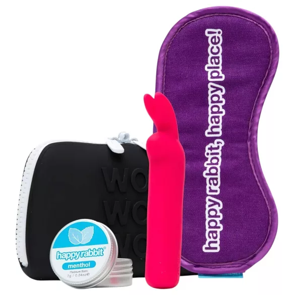 Happyrabbit - klitorinis vibratorius rinkinys - įkraunamas - 4 dalys