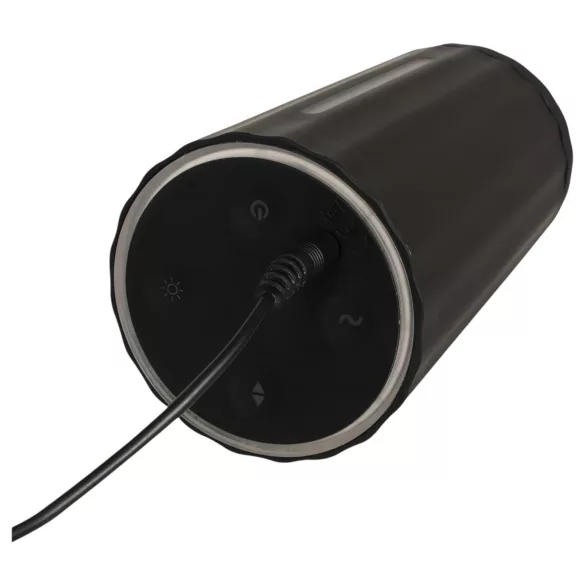 Rebel - masturbatorius vyrams - 3 funkcijos, įkraunamas - juodas