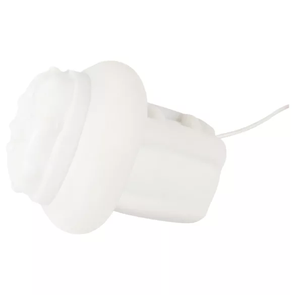 WYNE 03 - masturbatorius vyrams - vibruojantis, siurbimo funkcija - juodas