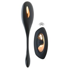   XOUXOU - belaidis vibruojantis kiaušinėlis - elektrinis, juodas