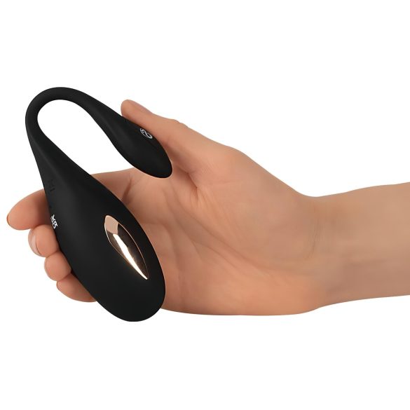 XOUXOU - belaidis vibruojantis kiaušinėlis - elektrinis, juodas