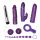 You2Toys - Blizgantis - vibratorinis rinkinys (7 dalių)