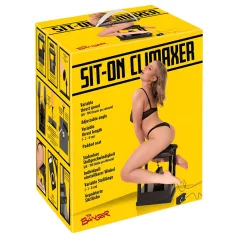  The Banger Sit-On-Climaxer - tinklinis sekso aparatas (juodas)