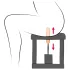 The Banger Sit-On-Climaxer - tinklinis sekso aparatas (juodas)