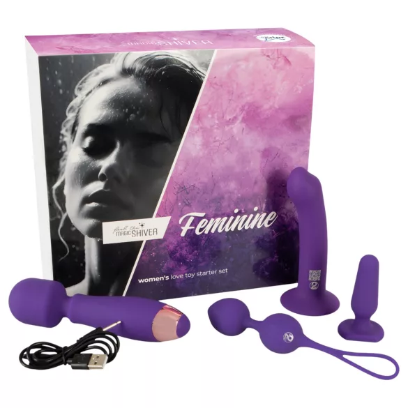 Magic Shiver Feminine - sekso rinkinys moterims - 4 dalių