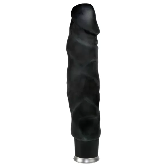 Nature Skin - realistiškas vibratorius - juodas - 22 cm