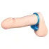 You2Toys - vibruojantis penio žiedas - silikonas - mėlynas