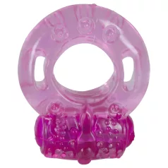   You2Toys - Vienkartinis vibruojantis varpos žiedas (rožinis)