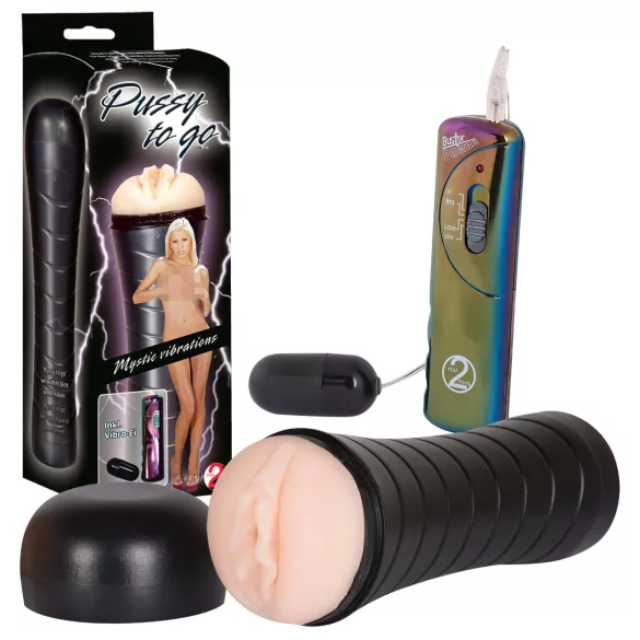 You2Toys - vibruojanti masturbatorius vagina - minkšta, diskreti