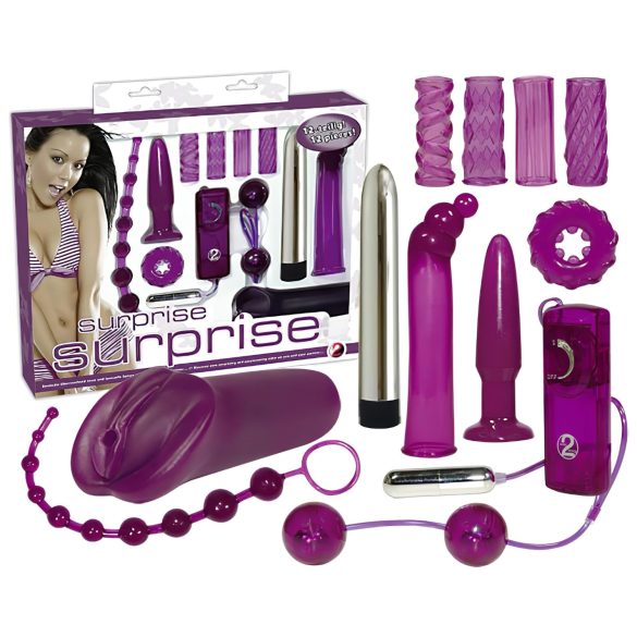 You2Toys - Erotinės staigmenos - vibratorius rinkinys (12 dalių)