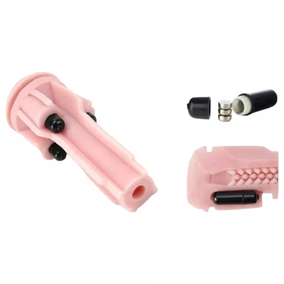 Fleshlight - vibruojanti vagina - Pink Lady - šviesi spalva