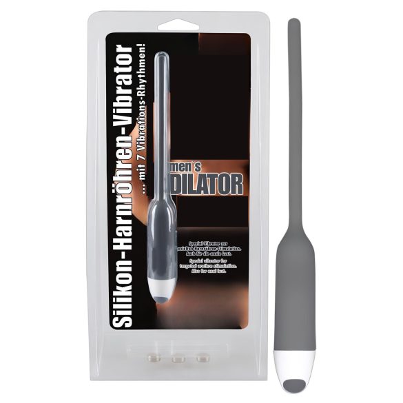 You2Toys – SILIKONINIS VIBRUOJANTIS DILATATORIUS, pilkas (6 mm)