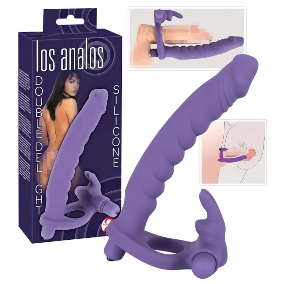 You2Toys - analinis vibratorius 3in1 - violetinis