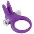 SMILE Rabbit - vibruojantis penio žiedas - silikoninis - violetinis