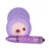You2Toys - masturbatorius moterims - vibruojanti vagina - kūno spalvos/violetinė