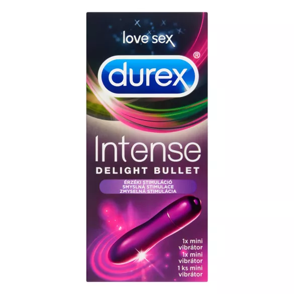 Durex Intense Delight Bullet - mini vibratorius - violetinė