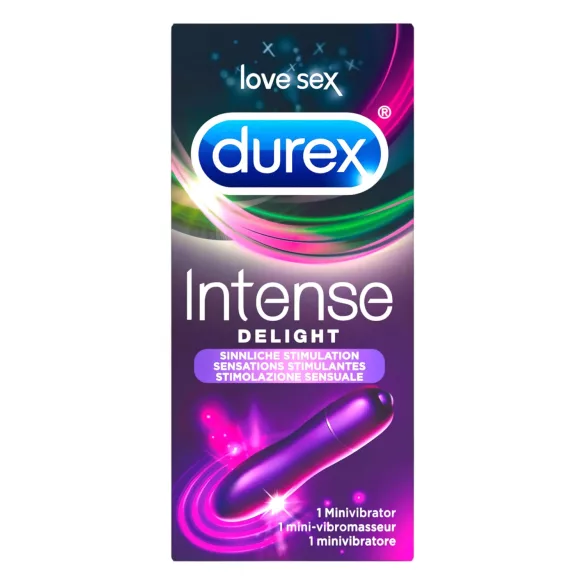 Durex Intense Delight Bullet - mini vibratorius - violetinė