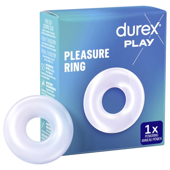 Durex Pleasure Ring - varpos žiedas (skaidrus)