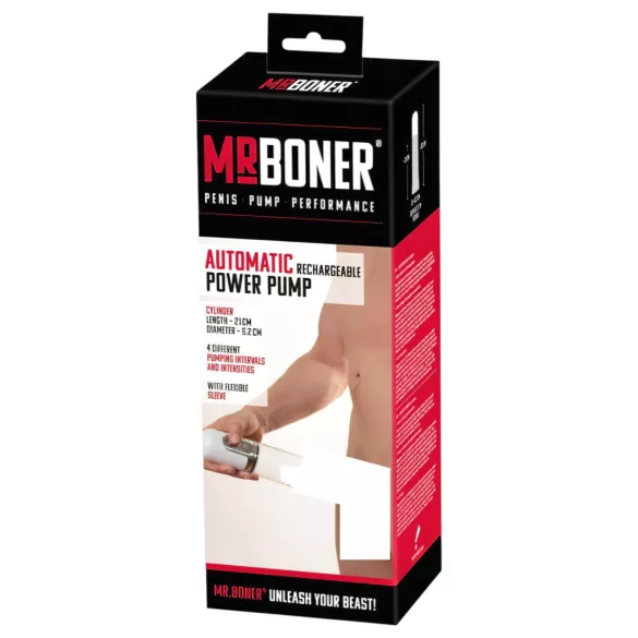 Mister Boner - automatinė penio pompa - įkraunama