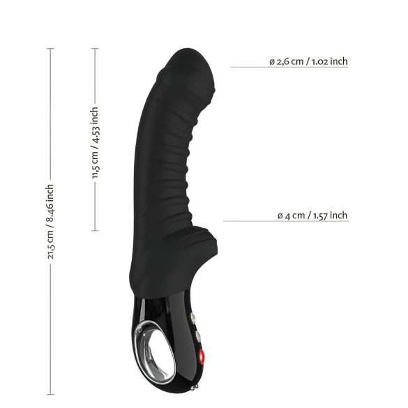 Fun Factory Tiger G5 - vandeniui atsparus G taško vibratorius (juodas)