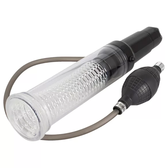 You2Toys - penio pompa ir masturbatorius 2in1 - permatoma