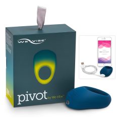   We-Vibe Pivot - vibruojantis penio žiedas - įkraunamas - tamsiai mėlynas