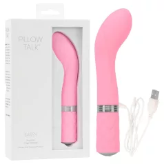   Pillow Talk Sassy - įkraunamas G taško vibratorius (rožinis)