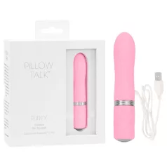   Pillow Talk Flirty - vibratorius moterims - įkraunamas - rožinis