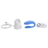 We-Vibe Match - poroms vibratorius - vandeniui atsparus, įkraunamas, mėlynas
