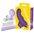 SMILE Finger - banguotas silikoninis piršto vibratoriaus (violetinis)