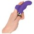 SMILE Finger - banguotas silikoninis piršto vibratoriaus (violetinis)