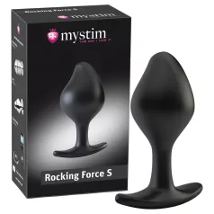   mystim Rocking Force S - elektrinis analinis kaištis - mažas (juodas)